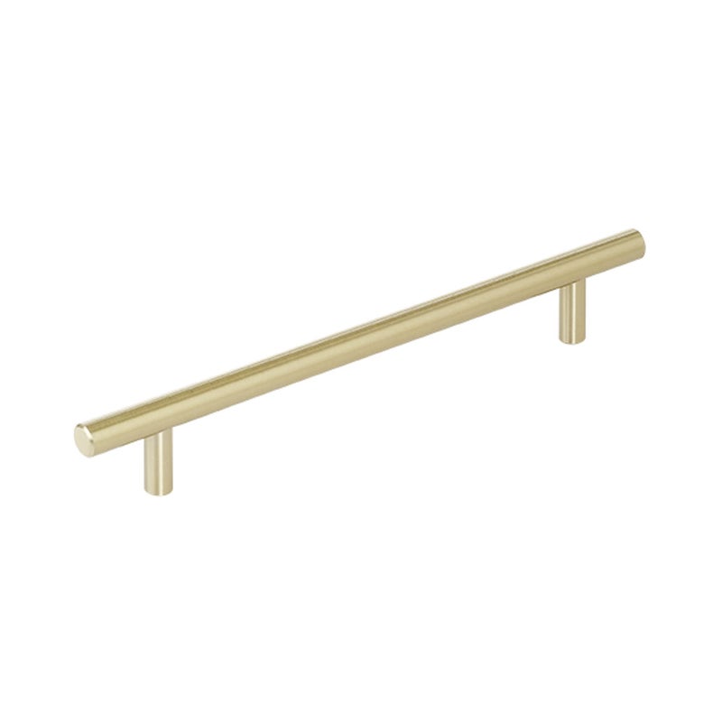 Amerock Bar Pulls 7 in (178 mm) Center-to-Center Golden Champagne Cabinet Pull - (10 Pack) - Image 1